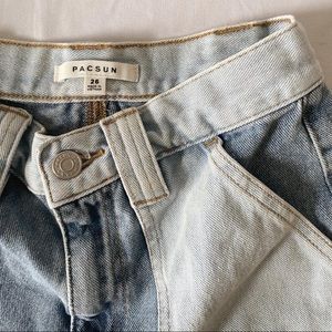 Two-toned Pac Sun “Mom Shorts”